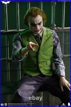 1/6 InArt The Dark Knight Joker DELUXE 2 Figures USA NEW Queen Studios Toys Hot