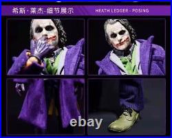 1/6 Joker Heath Ledger BatmanThe Dark Knight Action Figure Model Toys Collect