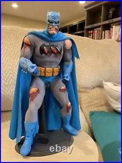 1/6 Scale Batman The Dark Knight Returns TDKR Battle Damaged Custom by Tony Mei