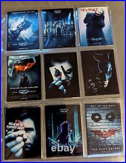 2008 BATMAN The Dark Knight HEATH LEDGER JOKER Rookie 180 sticker Cards set PGM