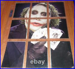 2008 BATMAN The Dark Knight HEATH LEDGER JOKER Rookie 180 sticker Cards set PGM