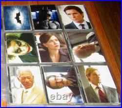2008 BATMAN The Dark Knight HEATH LEDGER JOKER Rookie 180 sticker Cards set PGM