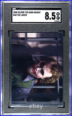 2008 DC/WB The Dark Knight JOKER SGC 8.5 NM+ Pop 1 Heath Ledger RC #48 Batman
