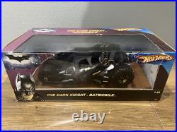2008 Mattel Hot Wheels Batman The Dark Knight Batmobile Tumbler 118 NIB