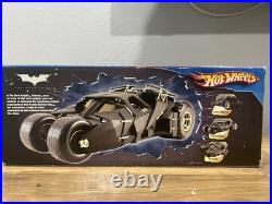 2008 Mattel Hot Wheels Batman The Dark Knight Batmobile Tumbler 118 NIB