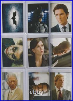2008 PGM Dark Knight Complete Set 1-180 Heath Ledger Joker Rookie Card Series