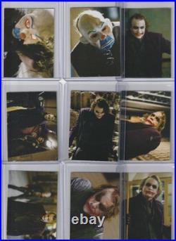 2008 PGM Dark Knight Complete Set 1-180 Heath Ledger Joker Rookie Card Series