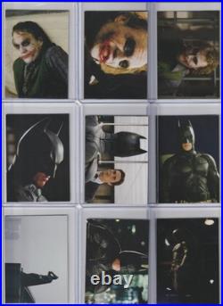 2008 PGM Dark Knight Complete Set 1-180 Heath Ledger Joker Rookie Card Series