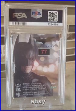 2008 PGM The Dark Knight JOKER #77 Holofoil SP Heath Ledger Rookie PSA 8