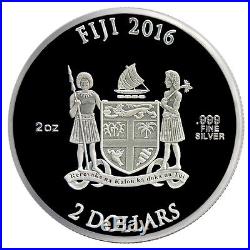 2016 Fiji $2 2 oz. Proof Silver Batman The Dark Knight Returns In OGP SKU42821