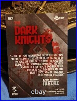 2024 CZplus Dark Nights Metal/DK6 The Dark Knights Gold Brilliance #'d/10