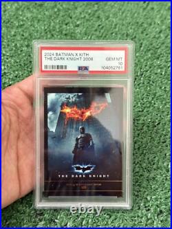 2024 Kith Batman The Dark Knight 2008 PSA 10 RARE PROMO CARD! SHIPS SAME DAY