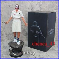 21in Dark Knight Joker Nurse Suit Film Scene Model GK Statue Collectible Figure