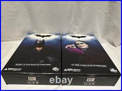 2 X DC Direct 16 Scale Collector Figures Batman + Joker The Dark Knight SEALED