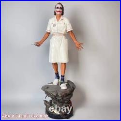 54cm Heath Ledger Joker Statue Nurse Uniform DC Resin Figure Model Collectible