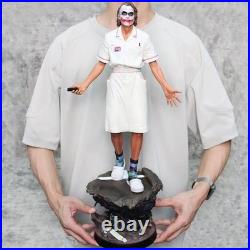 54cm Heath Ledger Joker Statue Nurse Uniform DC Resin Figure Model Collectible
