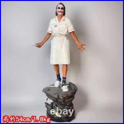 54cm Heath Ledger Joker Statue Nurse Uniform DC Resin Figure Model Collectible