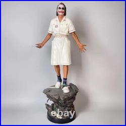 54cm Joker Nurse Figure Heath Ledger DC Series Collectible Scene Model Statue