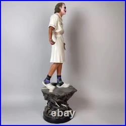 54cm Joker Nurse Figure Heath Ledger DC Series Collectible Scene Model Statue