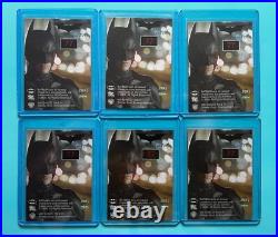 (6) 2008 PGM The Dark Knight Batman JOKER #77 Refractor Heath Ledger Iconic RC