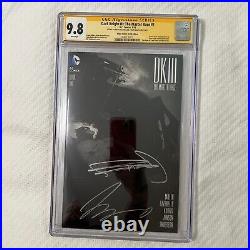 9.8 CGC Dark Knight III Master Race #1 Azzarello Miller Signed DC Sienkiewicz