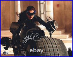Anne Hathaway Signed Autograph The Dark Knight Rises 11x14 Photo Bas Beckett