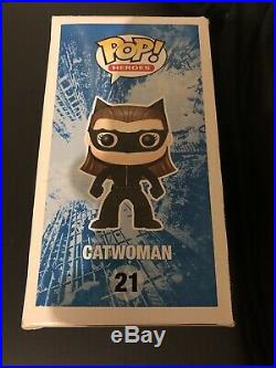 Anne Hathaway Signed Catwoman Funko 21 The Dark Knight Rise Vaulted
