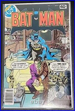 BATMAN #313? 1st APPEARANCE OF TIM FOX! TWO-FACE CVR? 1979 VF+? WP