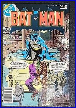 BATMAN #313? 1st APPEARANCE OF TIM FOX! TWO-FACE CVR? 1979 VF+? WP