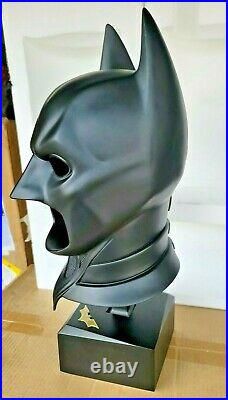BATMAN DARK Knight Special Edition COWL 11 Life Size PROP REPLICA Statue Bust