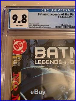BATMAN LEGENDS OF THE DARK KNIGHT #120 CGC 9.8 1st New Batgirl In Costume