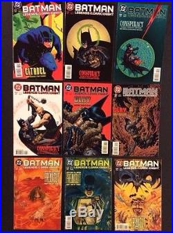 BATMAN LEGENDS OF THE DARK KNIGHT #1 100+ Comic Book Lot Complete VF/NM 1989