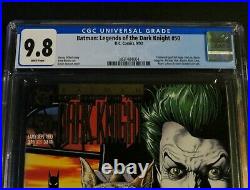 BATMAN LEGENDS OF THE DARK KNIGHT #50 CGC 9.8 NM Brian Bolland Joker Cover 1993