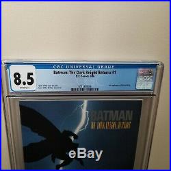 BATMAN SET- The Dark Knight Returns #1 CGC 8.5 (W) & BATMAN #404 CGC 9.4 (W)