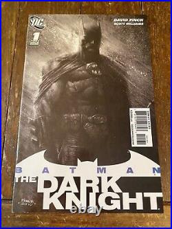 BATMAN THE DARK KNIGHT #1 David Finch Incentive Sketch Cover WOAH