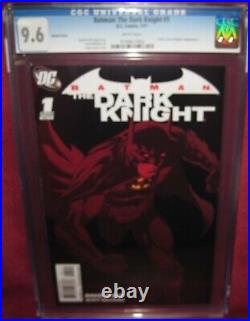 BATMAN THE DARK KNIGHT #1 VARIANT COVER DC COMIC 1st print 2011 CGC 9.6