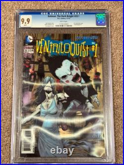 BATMAN THE DARK KNIGHT #23.1 CGC 9.9 3-D Lenticular Cover