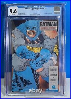 BATMAN THE DARK KNIGHT RETURNS (1986) #2 CGC 9.6 1st PRINT WP FRANK MILLER DC