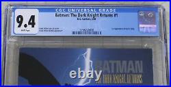 BATMAN THE DARK KNIGHT RETURNS #1 (1986) CGC 9.4 1st App Carrie Kelly