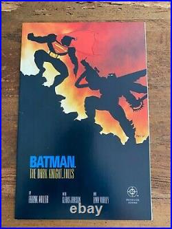 BATMAN THE DARK KNIGHT RETURNS #1 2 3 4 1st Prints Full Run 1-4 DC Comics 1986 X