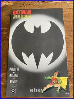 BATMAN THE DARK KNIGHT RETURNS #1 2 3 4 1st Prints Full Run 1-4 DC Comics 1986 X