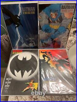 BATMAN THE DARK KNIGHT RETURNS 1 2 3 4 FULL RUN LOT Frank Miller HI GRADE