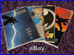 BATMAN THE DARK KNIGHT RETURNS #1 2 3 4 (Full Run 1-4, 1st & 2nd Print) DC 1986