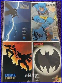 BATMAN THE DARK KNIGHT RETURNS #1 2 3 4 (Full Run 1-4, 1st & 2nd Print) DC 1986