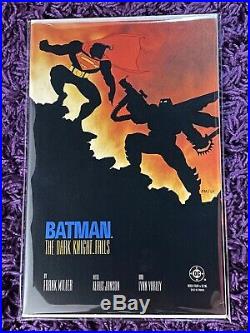 BATMAN THE DARK KNIGHT RETURNS #1 2 3 4 (Full Run 1-4, 1st & 2nd Print) DC 1986