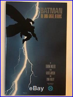 BATMAN THE DARK KNIGHT RETURNS #1 2 3 4 (Full Run, First Prints) Miller DC 1986