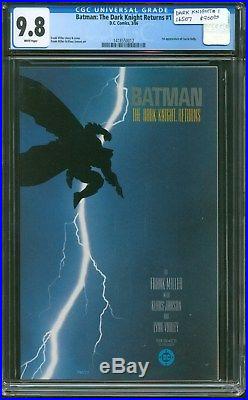 BATMAN THE DARK KNIGHT RETURNS #1-4 (1986 D. C.) ALL CGC 9.8 W. P. ALL 1st PRINTS