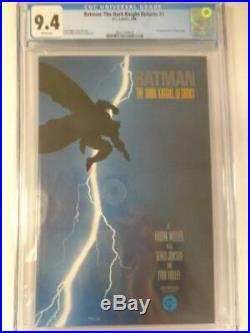 BATMAN THE DARK KNIGHT RETURNS #1 CGC 9.4 WHITE pages 1ST APP OF CARRIE KELLY