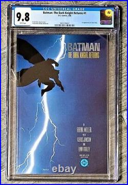 BATMAN THE DARK KNIGHT RETURNS #1 CGC 9.8 WP 1st Printing PRISTINE