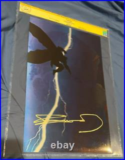 BATMAN THE DARK KNIGHT RETURNS 1 CGC SS Signed Art Print Frank Miller LENTICULAR